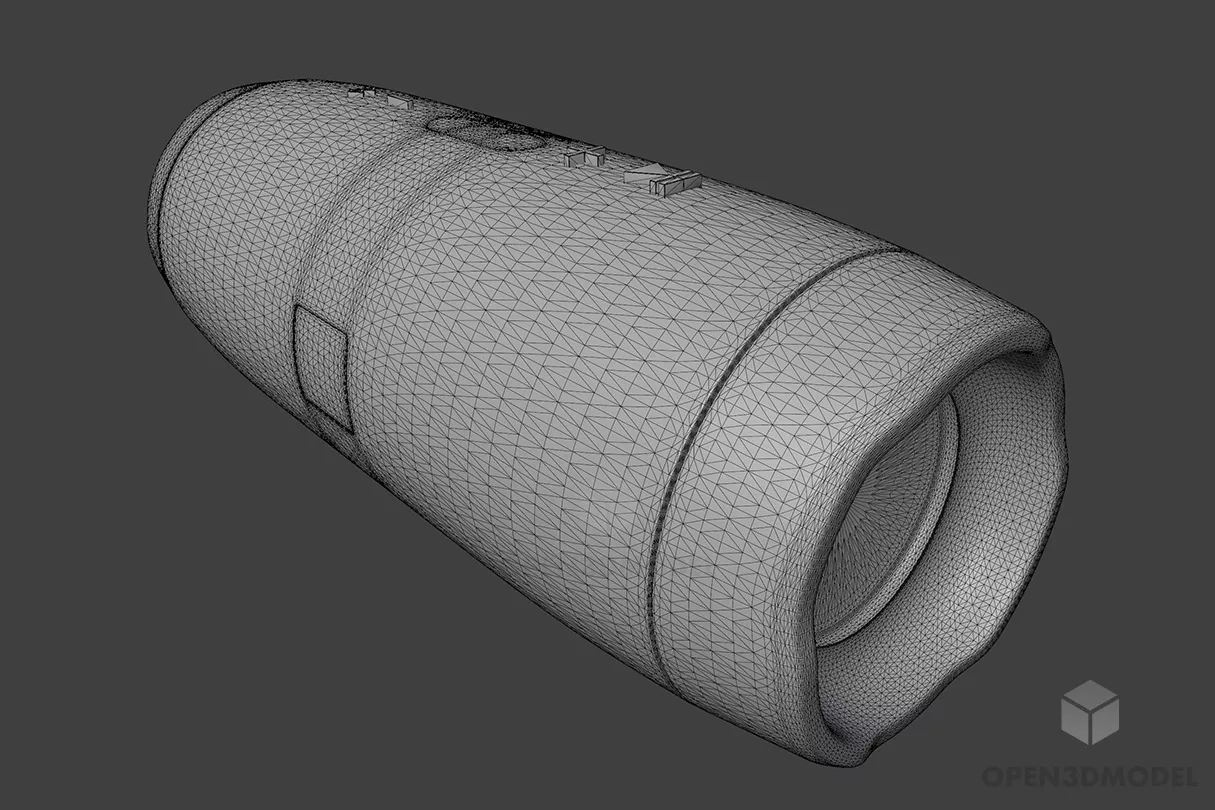 Jbl Charge Speaker Gadget 3d model 2