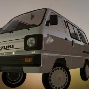 Suzuki Mini Van 3d model