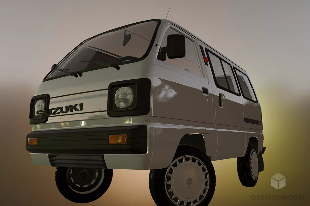Sedan Car Volskwagen 3d model