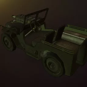 Jeep Willys Truck 3d model