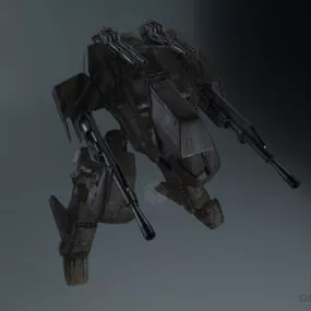 Mech Scifi Robot 3d model