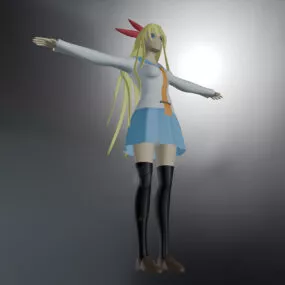 Chitoge 3d Models For Free Download - Open3dmodel