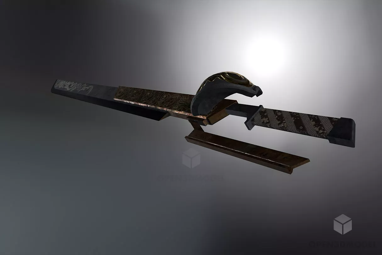 Attack Blade Sword 3d model
