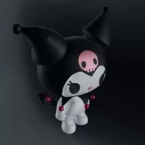 Kuromy Cartoon Character 3d model