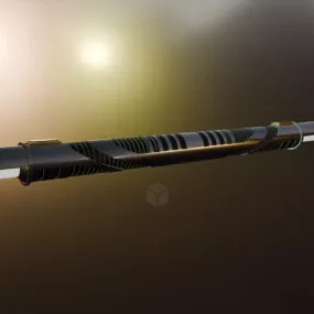 Light Saber Game Weapon 3d model