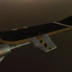 Scifi Hoverboard Sport Equipment 3d model