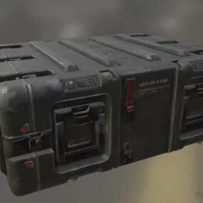 Military Steel Case 3d model