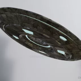 Ufo In Universe 3d model