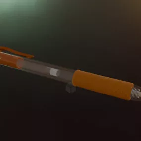 Click Pen Details 3d model