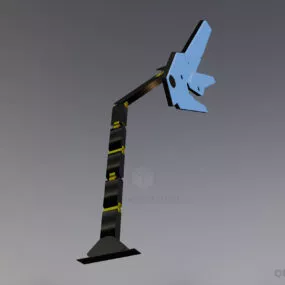 Theater Standing Lamp Decoration 3d model