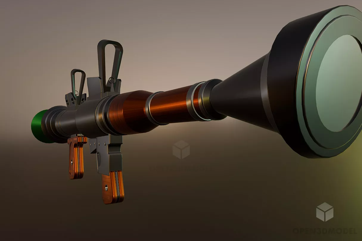 Fortnite Rpg Gun Free 3d Model - .C4d, .Dae, .Fbx, .Max, .Obj - Open3dModel