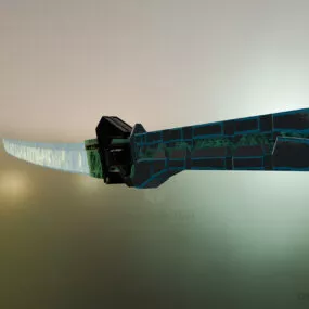 Sword Ice Blade 3d model
