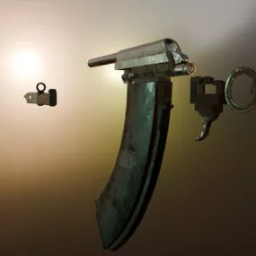Russian Gun Aks 3d model