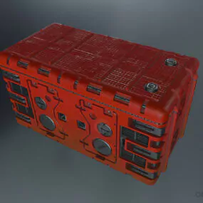 Steel Hard Case 3d model