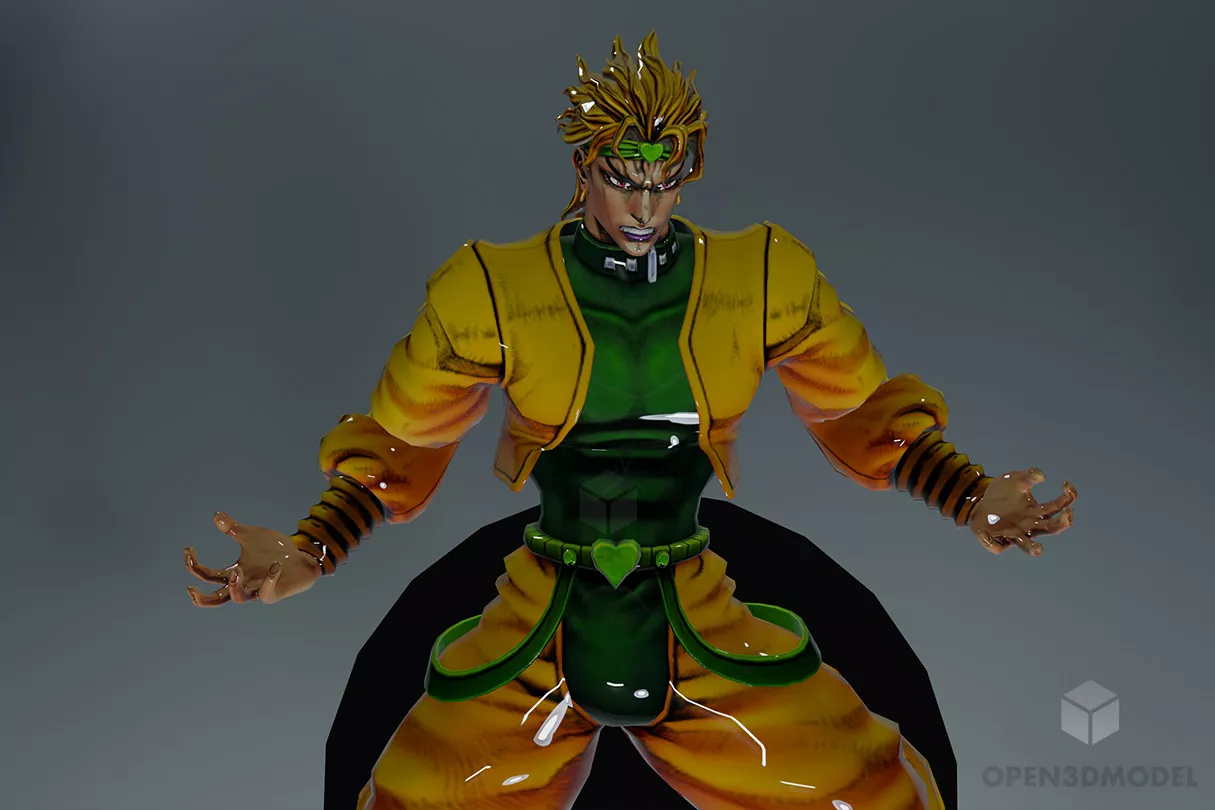 Middle Eastern Man With Thawb Traditional Fashion 3d model