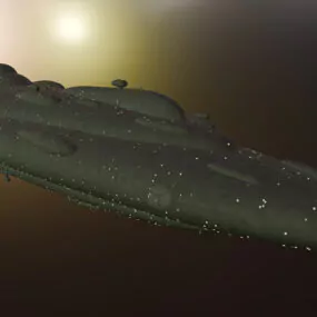 Star Wars Spaceship Cruiser 3d model