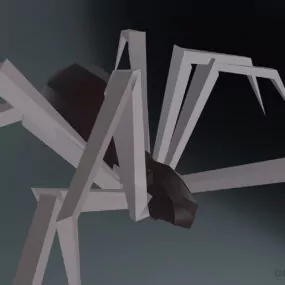 Bot Spider, Small Animal Robot 3d model