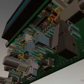 Electric Board Transceiver 3d model