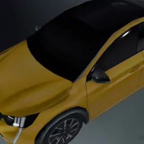Car Peugeot 208 3d model