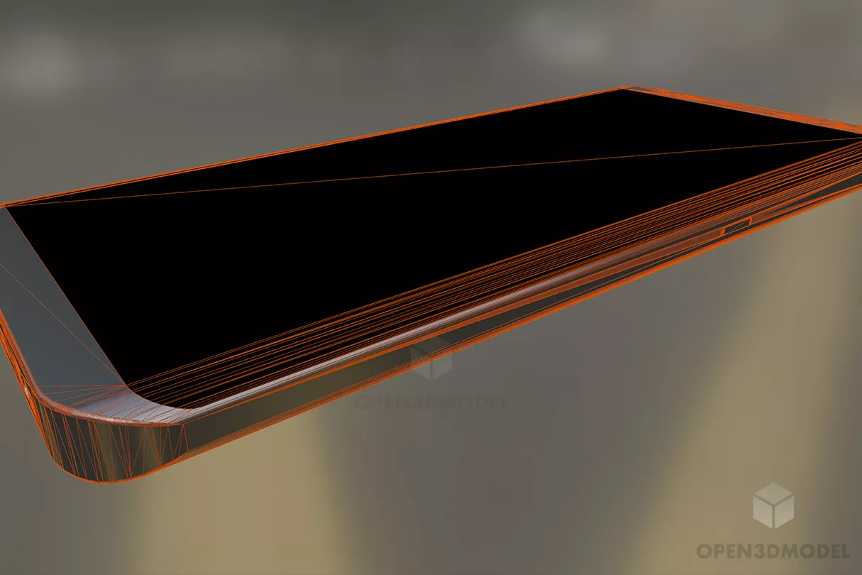 Galaxy S8 Phone 3d model 2