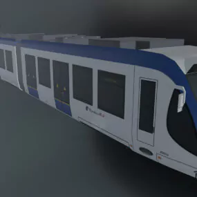 Bullet Train Vehicle 3d model