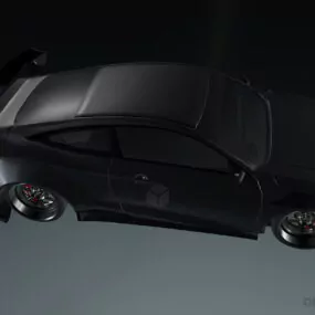 Car Honda Civic 2017 3d model