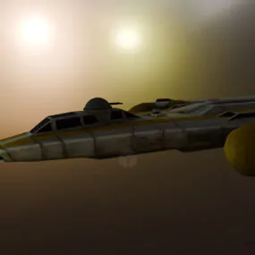 Ywing Spaceship 3d model