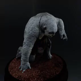 Cave Monster Character 3d model