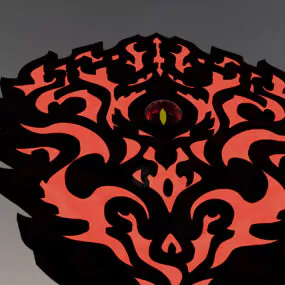 Shield Of Flame 3d model
