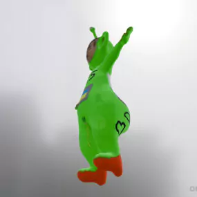 Funny Rat Toy Character 3d model