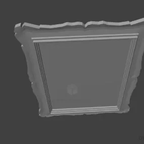 Medieval Picture Frame 3d model