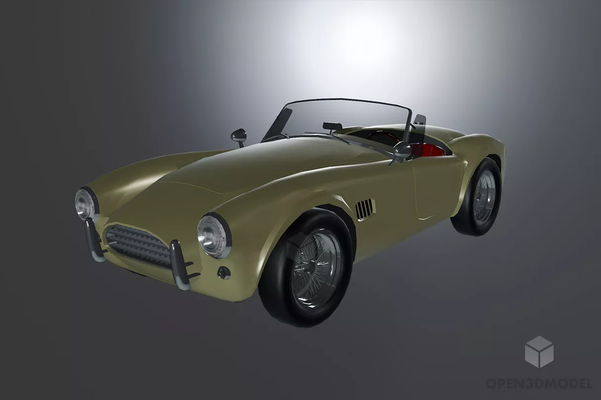 Urban Sedan Car Tico 3d model