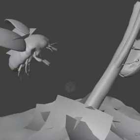 Fly Bug Animal 3d model