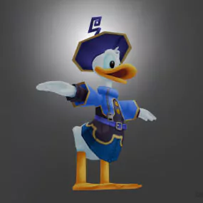 Disney Donald Duck Animal 3d model
