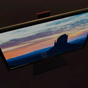 Computer Monitor 24inch 3d model