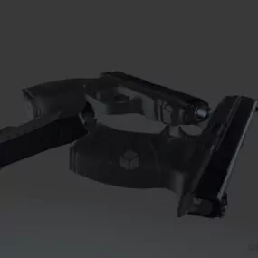 Two Mp40 Guns 3d model