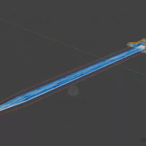 Dragon Light Sword 3d model
