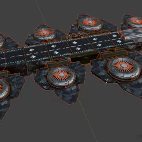 Sky Drone 3d model