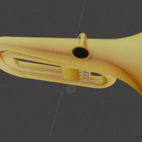 Tuba Music Instrument 3d model