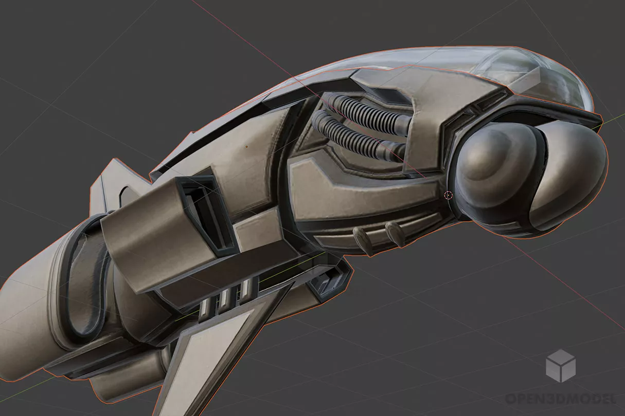 Private Personal Spacecraft 3d model Private Personal Spacecraft 3d model